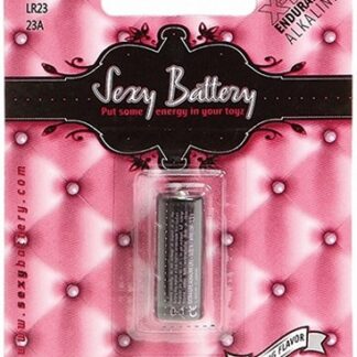 Pile pour sextoy 12V LR23 haute performance Éclat de Lune dans son emballage Sexy Battery.