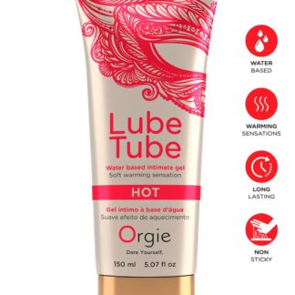 Lubrifiant à base d'eau chauffant Feu Sacré effet thermique intense