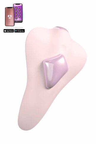 Stimulateur clitoridien connecté Murmure de l'Oasis rose avec application smartphone