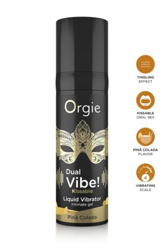 Gel d'excitation vibrant Onde Tropicale Orgie parfum Pina Colada