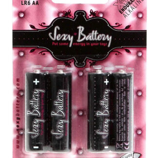 Pack de 4 piles haute performance pour sextoys Souffle du Sirocco par Sexy Battery.