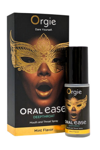 Spray buccal Le Souffle de l'Oasis par Orgie pour le confort du sexe oral et de la gorge profonde.