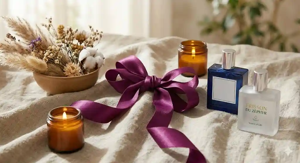 Bougies de massage et accessoires sensoriels pour éveiller ses sens au printemps à l'Oasis