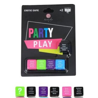 Set de 5 dés érotiques pour couple Party Play de Secret Play.